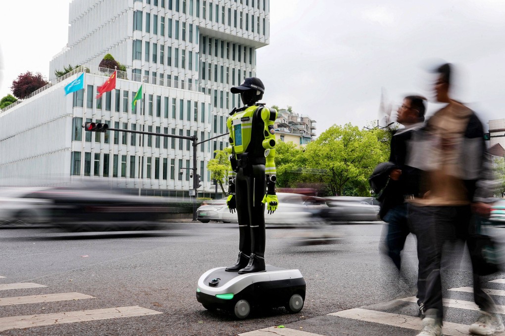 Every humanoid robot in China will be given an identification code under new national policy announced Friday. Photo: AFP
