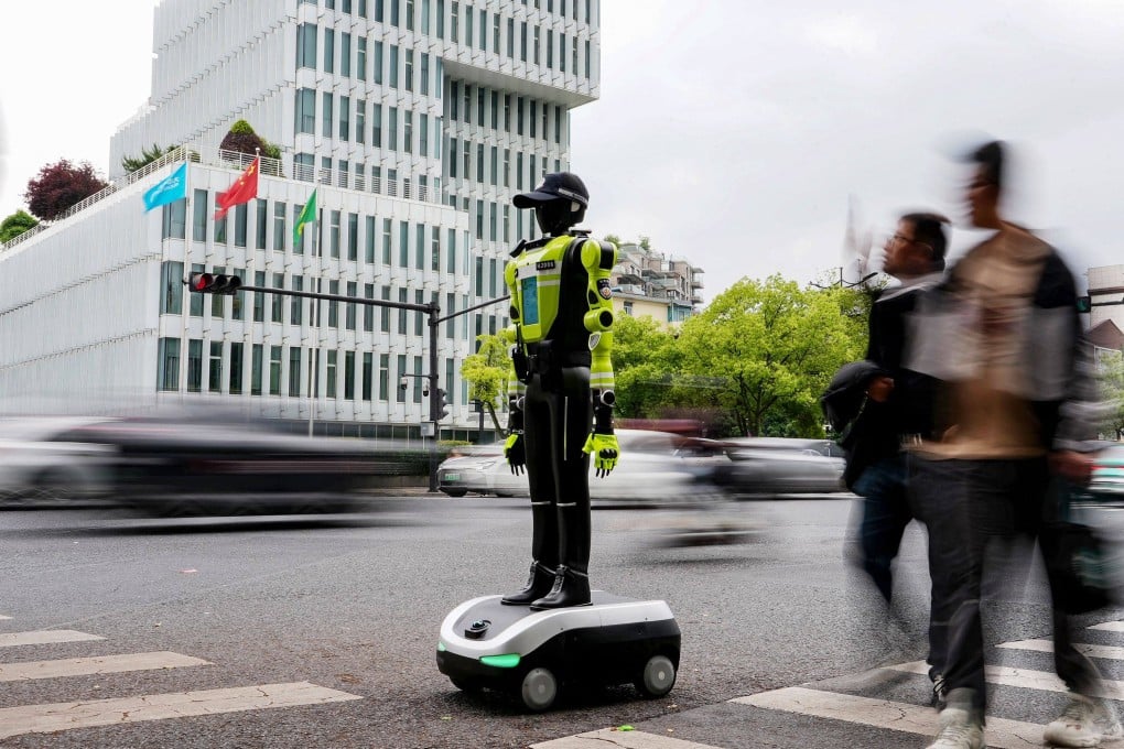 Every humanoid robot in China will be given an identification code under new national policy announced Friday. Photo: AFP