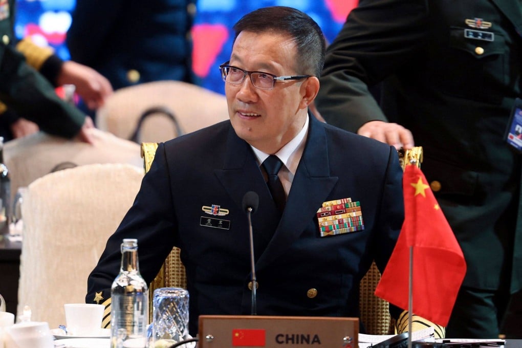 Dong Jun pictured at last year’s Asean-China defence ministers’ lunch in Kuala Lumpur. Photo: AFP