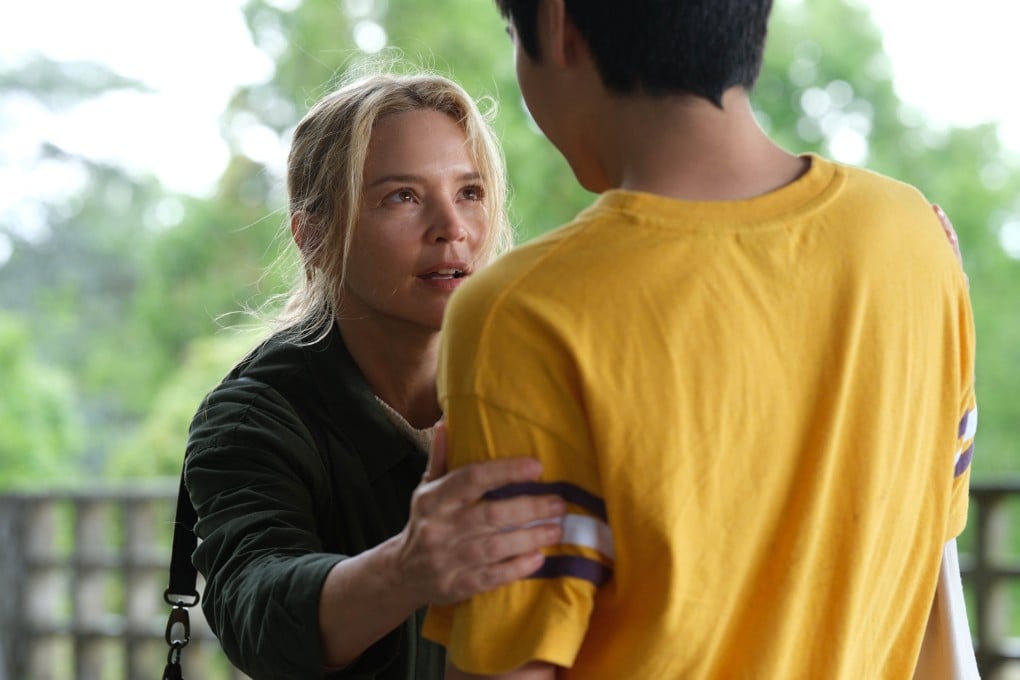 Virginie Efira in a still from All of a Sudden – one of the highlights of the Cannes Film Festival – directed by Ryusuke Hamaguchi.