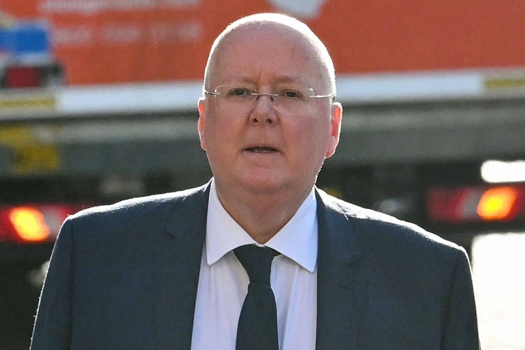 Peter Murrell arriving at the High Court in Edinburgh on Monday. Photo: AFP