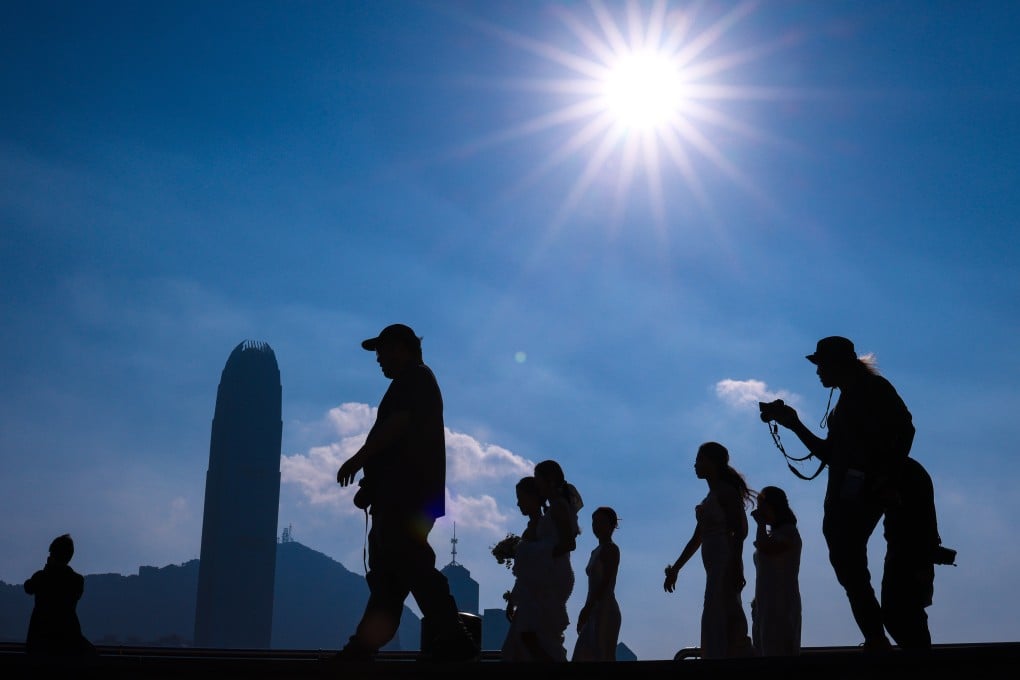 Hong Kong issued its first “very hot weather” warning of the year on Tuesday. Photo: Nora Tam