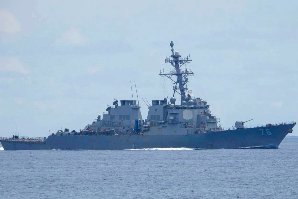 A Chinese think tank says a shift in US transits through Taiwan Strait is consistent with broader trends in China-US military interactions since the 2023 Xi-Biden summit. Photo: Philippine Coast Guard/AP