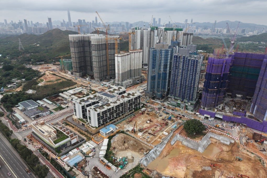 The HK$9.96 billion project in Kwu Tung North and Fanling North is part of the Northern Metropolis megaproject. Photo: Eugene Lee