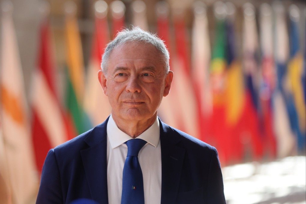 Adolfo Urso, Italy’s business minister, urges the EU to move quickly and pass the Industrial Accelerator Act. Photo: EPA