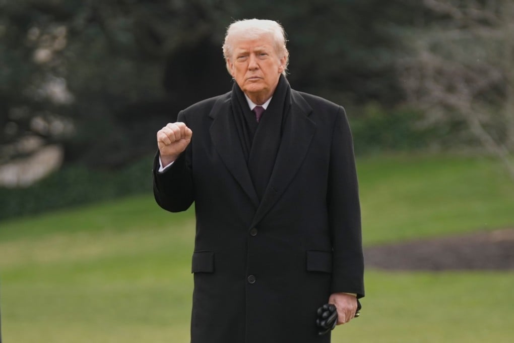 President Donald Trump gestures outside the White House in December. Trump has for years pushed the false claim that his 2020 election defeat was the result of widespread voter fraud and has criticised voting by mail. Photo: AP