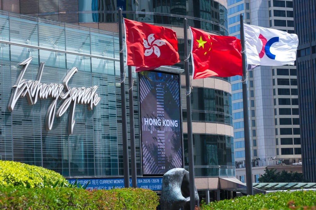 An exterior view of Exchange Square in Central, home to Hong Kong Exchanges and Clearing, on March 13. Photo: Jelly Tse