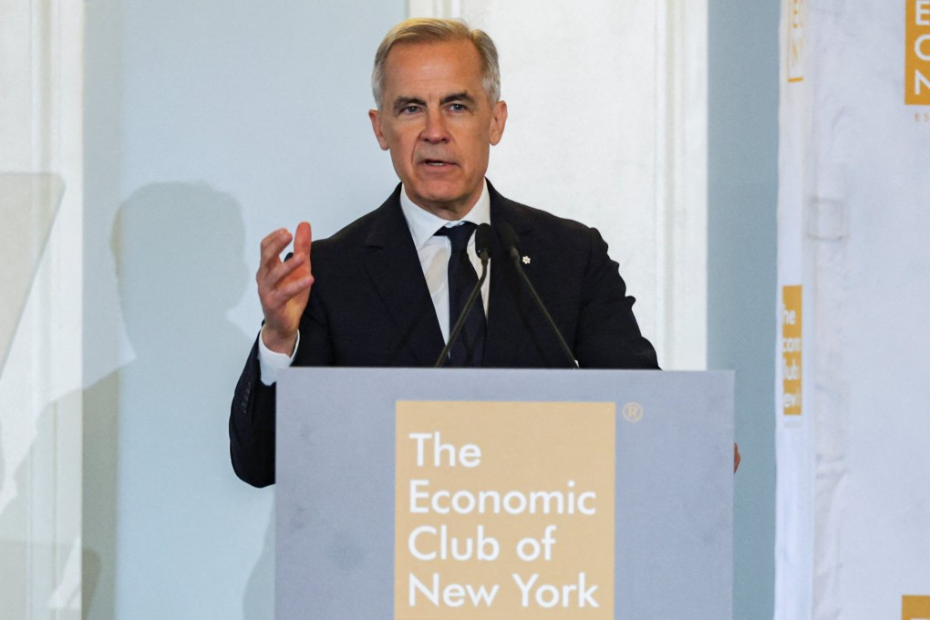 Canadian Prime Minister Mark Carney in New York on Thursday. Photo: Reuters