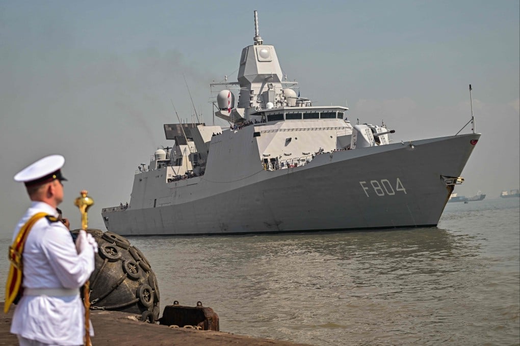 The Dutch frigate De Ruyter was involved in the confrontation near the contested Paracel Islands. Photo: AFP