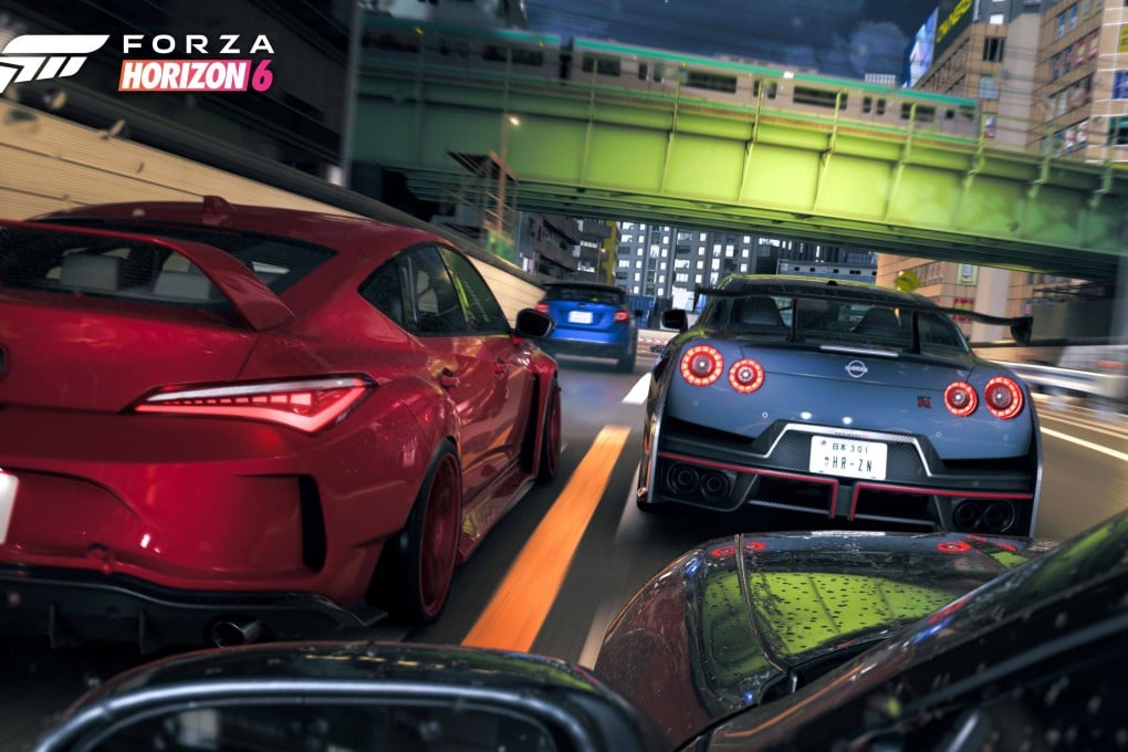 The Forza Horizon 6 video game takes the full-throttle festival to Japan, mixing touge runs and spectacle races. Photo: Playground Games/Microsoft/dpa
