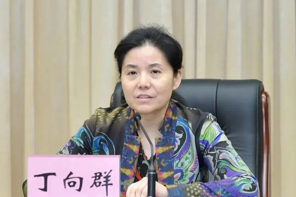 Ding Xiangqun has been appointed as new Party chief of the National Financial Regulatory Administration (NFRA) after her predecessor Li Yunze was removed from the position. Photo: Handout