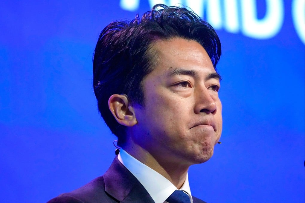 In a speech at the Shangri-La Dialogue on Sunday, Japan’s Defence Minister Shinjiro Koizumi says “this region must remain open to all countries that respect our shared rules and principles”. Photo: AP