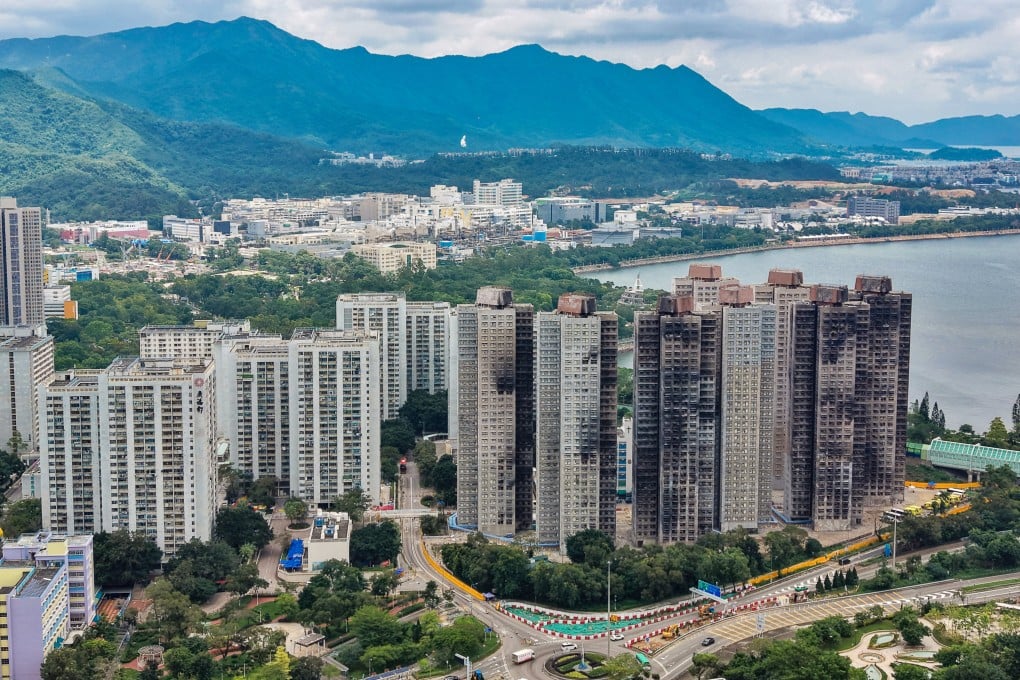 The Tung Wah Group has offered HK$30,000 in relocation aid to Tai Po fire victims who agree to transfer ownership of their properties to the government. Photo: Elson Li