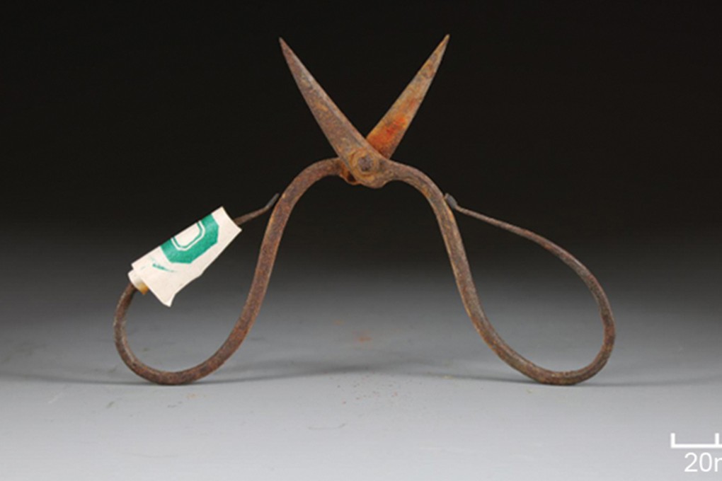 Trace amounts of aconitine, a toxic plant-derived compound used as a topical anaesthetic, have been detected on ancient Chinese surgical tweezers. Photo: Handout