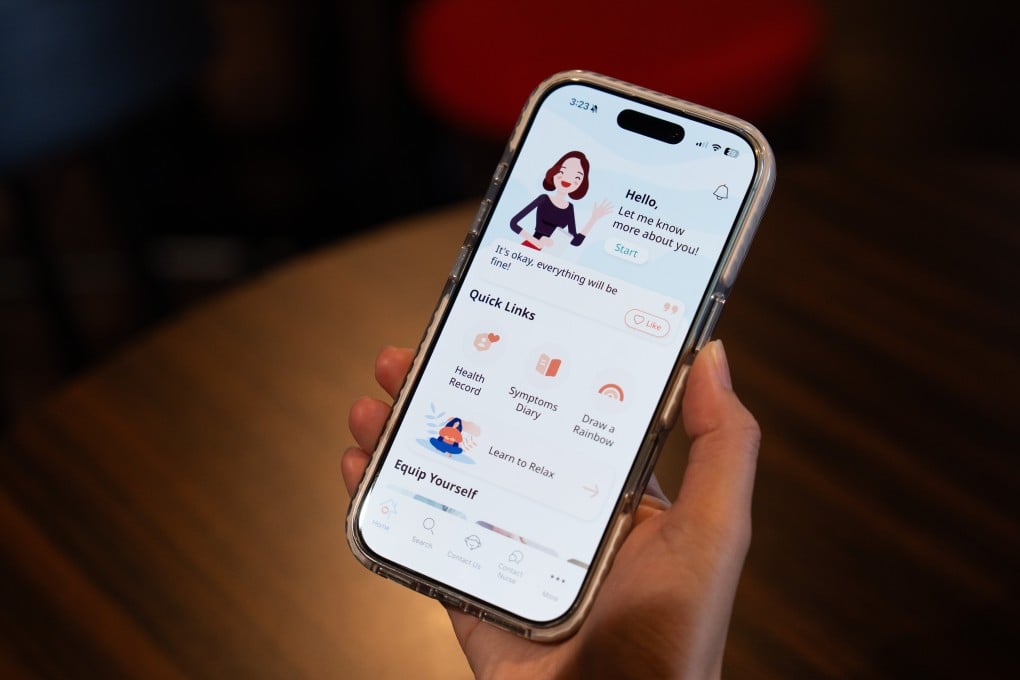 SUPPORT+ is a mobile app developed by Dr Wendy Chan and her team at the University of Hong Kong for cancer patients and their carers. Photo: Nathan Tsui