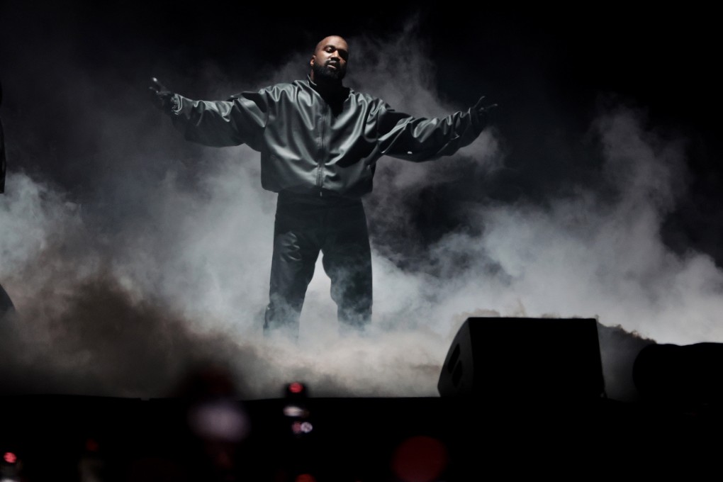 Kanye West performs during Rolling Loud 2024 at Hollywood Park Grounds in Inglewood, California in March 2024. The musician has been banned from performing in Italy in July. Photo: Los Angeles Times / TNS