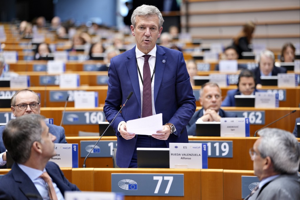 Alfonso Rueda, president of the regional government of Galicia. Photo: EPA