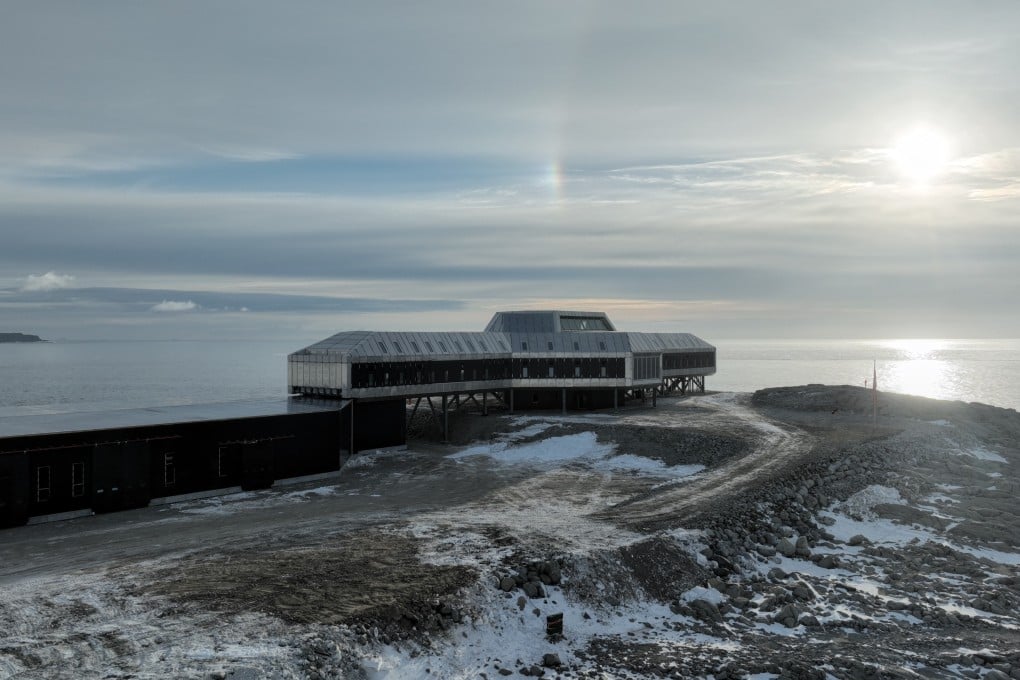 An aerial view of China’s Qinling Station, the country’s fifth research station in Antarctica, in 2024. Photo: Xinhua