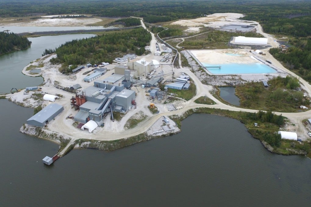 The Tanco mine in Canada is among the major global commercial sources of caesium. China’s Sinomine Resources controls operations here. Photo: Handout