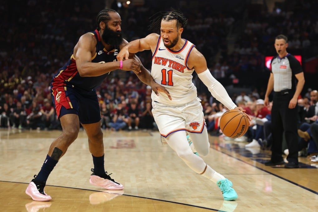 The New York Knicks have powered their way to their first Finals appearance since 1999, powered by versatile point guard Jalen Brunson (right). Photo: TNS