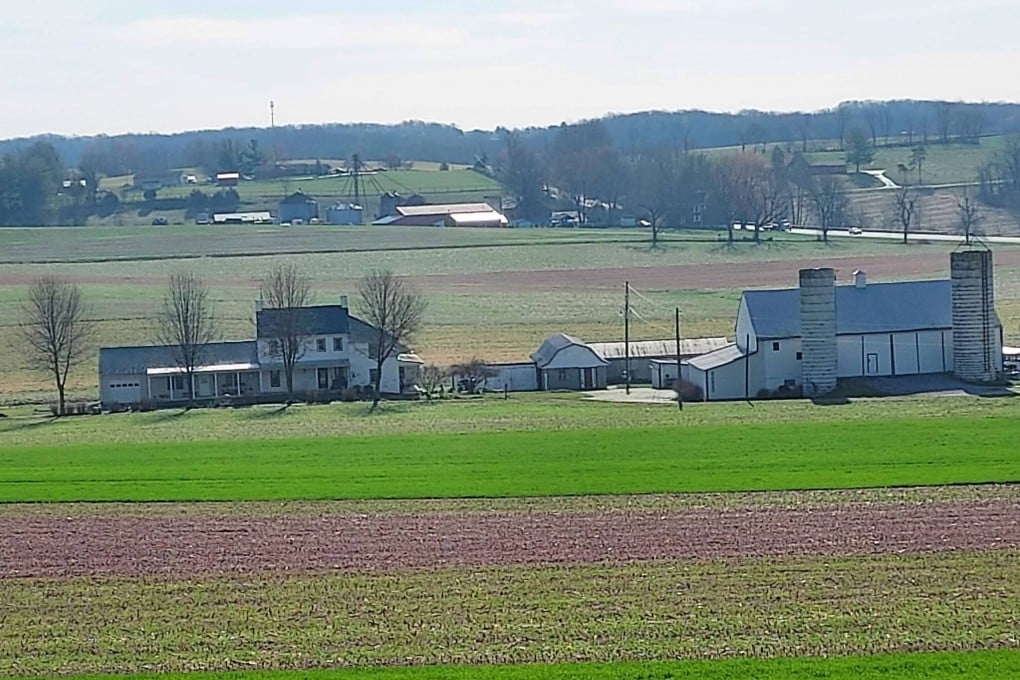 The Burrier family farm in Frederick County, Maryland, where David Burrier says agricultural trade with China remains critical despite years of tariffs and uncertainty. Photo: Handout