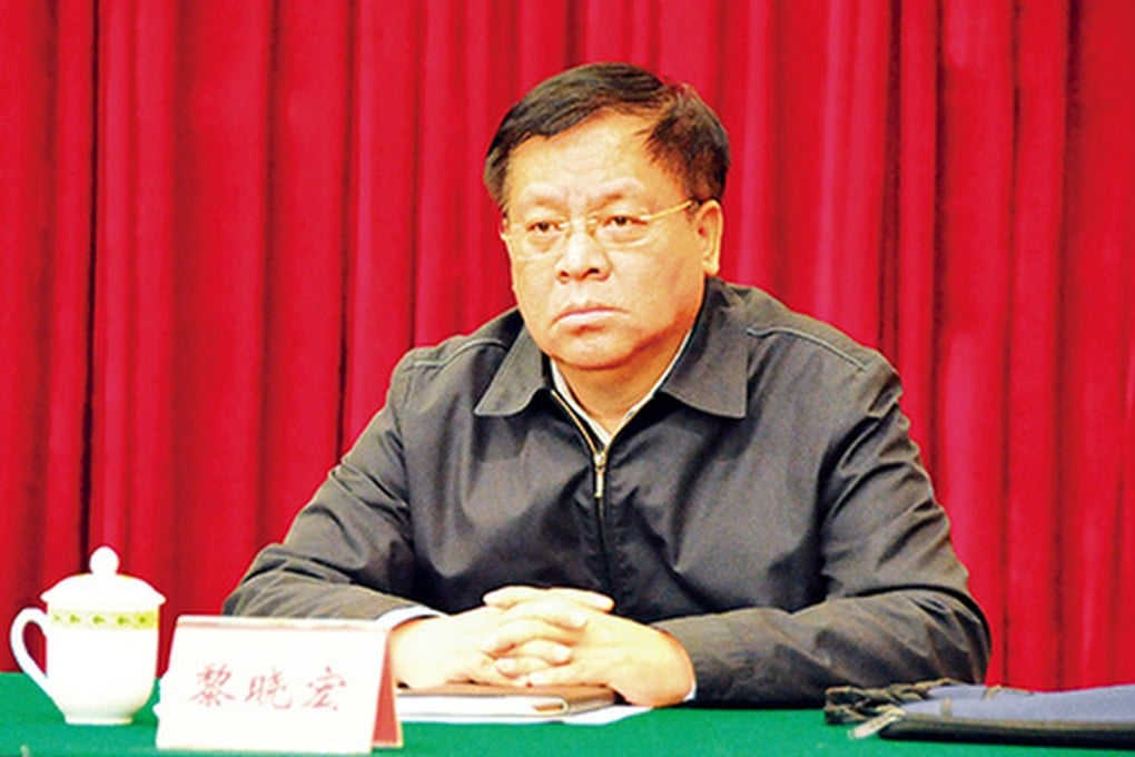 Li Xiaohong, a former senior disciplinary official in charge of national inspection, is being investigated by China’s anti-corruption authorities. Photo: Handout