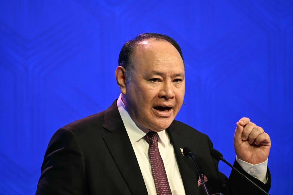 China’s foreign ministry has accused Gilberto Teodoro Jnr of having “no sense of gratitude” following comments by the Philippine defence chief about Beijing’s offers of aid. Photo: AFP