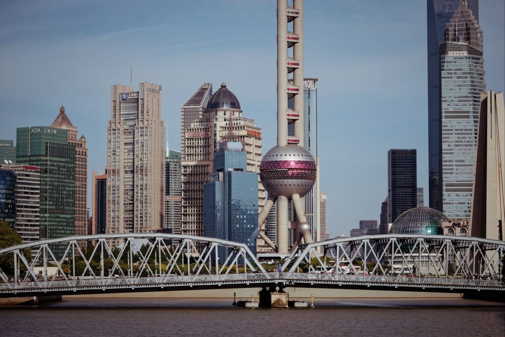 A view of Lujiazui, Shanghai’s premier financial district, on May 18. Photo: EPA