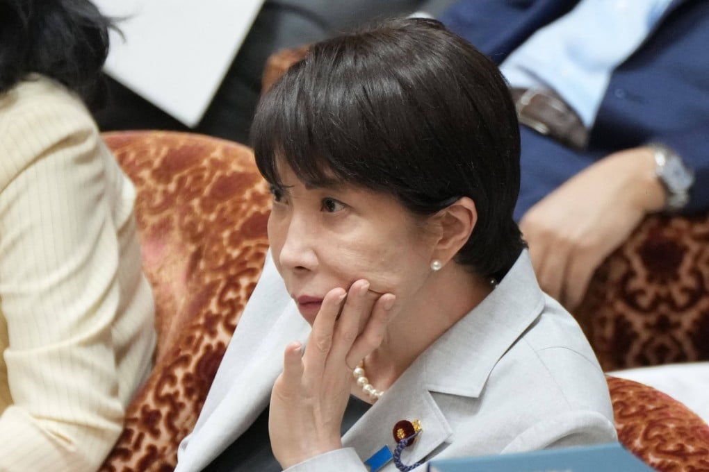 Japan’s Prime Minister Sanae Takaichi at a budget committee session at the National Diet in Tokyo on Thursday. Her trip to India later this year would be part of the two nations’ practice of reciprocal visits by their leaders. Photo: AFP