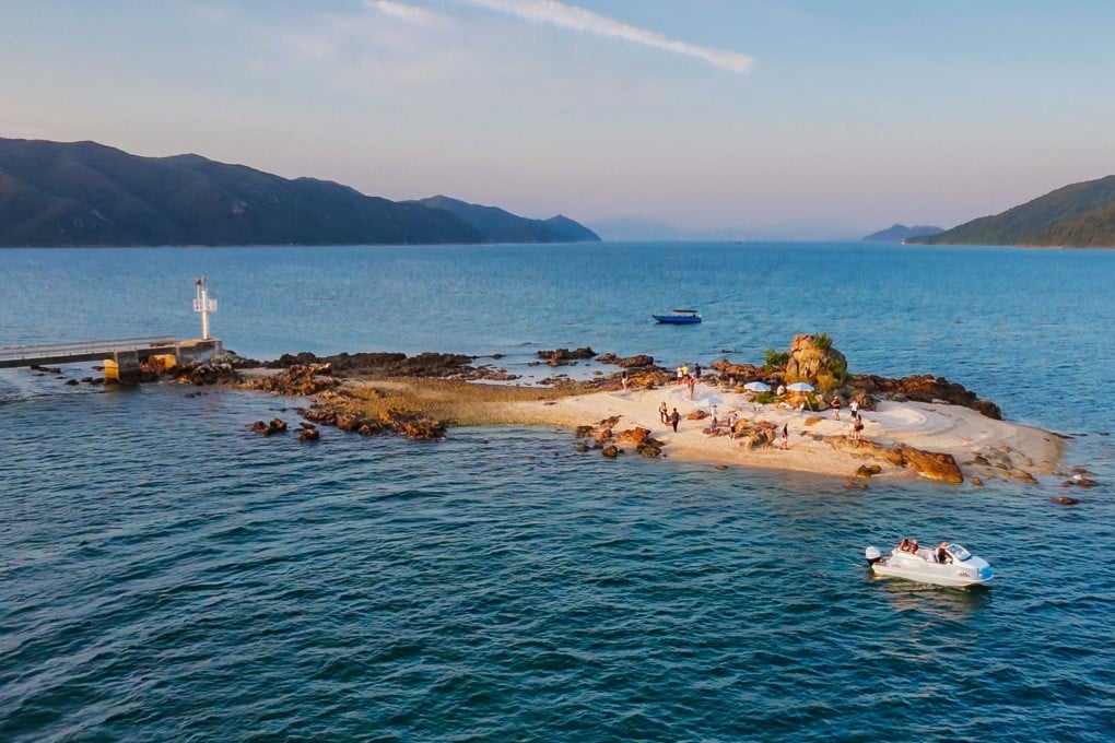 The picnic site on the FIAT 500 Carboat Tour at Go Park Aqua. Photo: courtesy Go Park Aqua