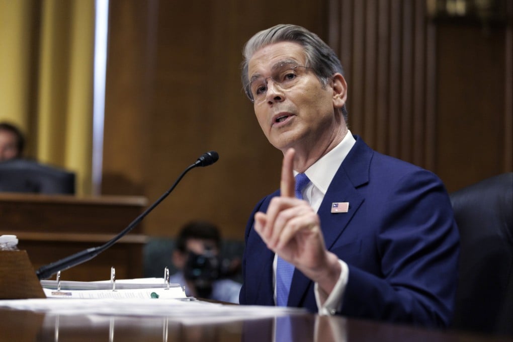 US Treasury Secretary Scott Bessent testifies before the Senate Finance Committee on Capitol Hill in Washington. Photo: EPA