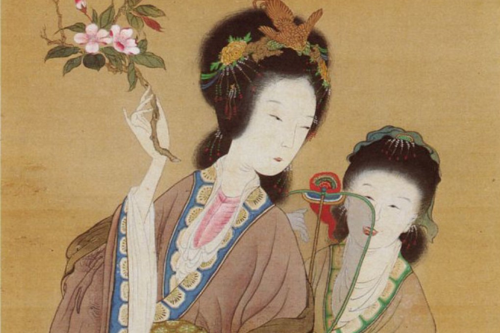 A painting depicts Yang Guifei being attended to by a court maid. The princess, regarded as one of the “Four Beauties” of ancient China, has gone down in infamy for contributing to the end of the Tang dynasty. But is this point of view fair?