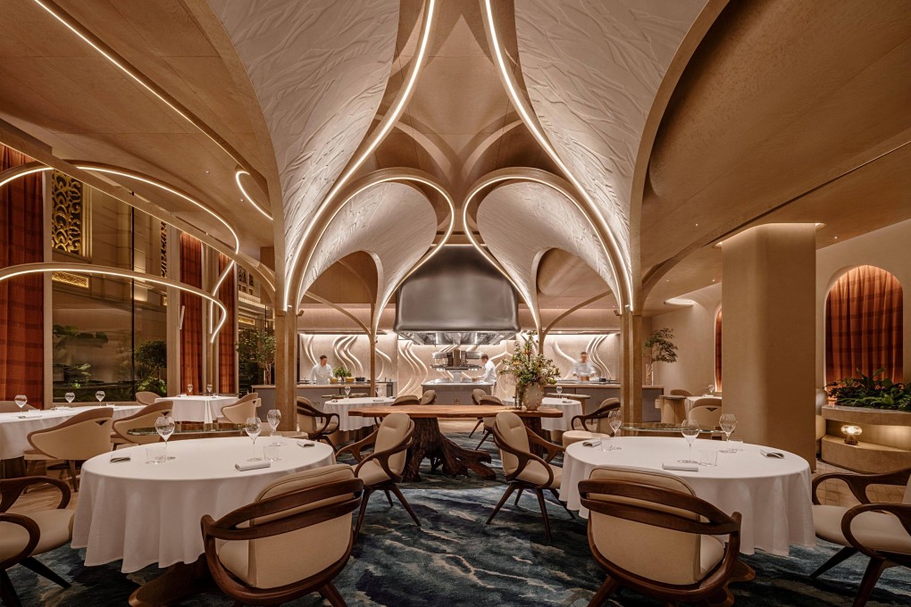 The dining room at Estuary by Vicky Cheng. Photo: courtesy Estuary by Vicky Cheng