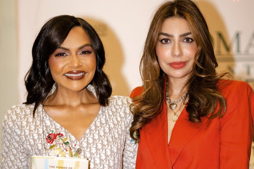 “Optimism Doctor” Deepika Chopra (right) poses with her friend, American actress and comedian Mindy Kaling, at an event to launch Chopra’s book, The Power of Real Optimism, in March.
Photo: Instagram/drdeepikachopra