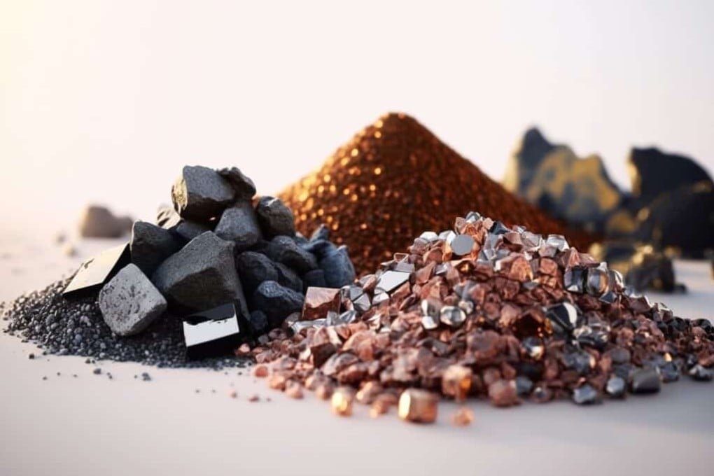 A pile of minerals extracted in a rare-earth mine. Photo: Shutterstock