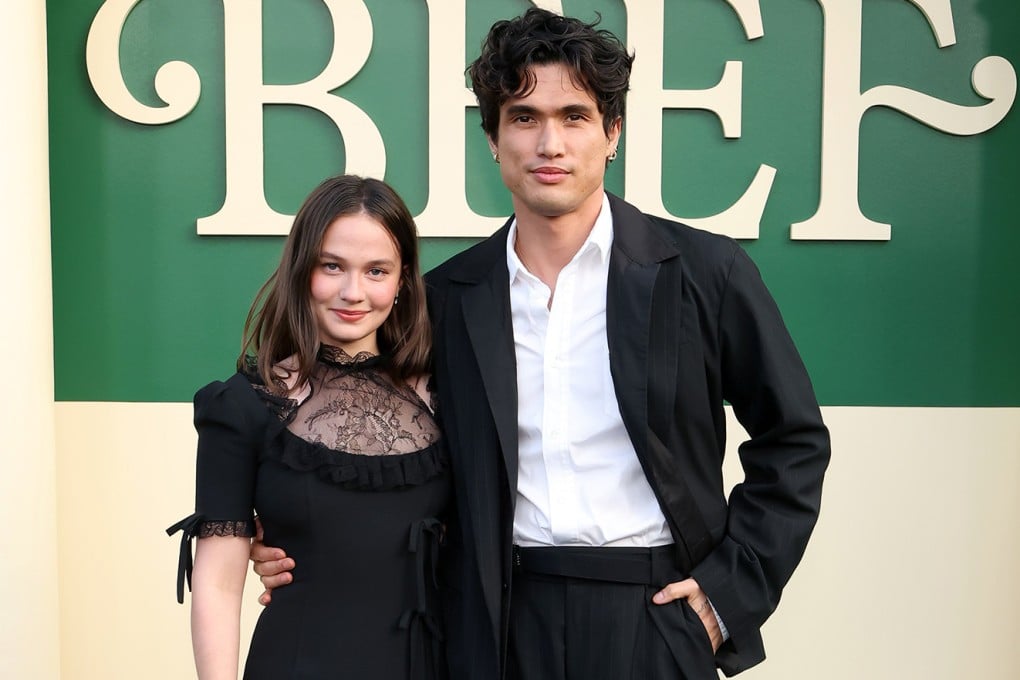 Cailee Spaeny (left) and Charles Melton attend an event for season two of Netflix series Beef on May 15, 2026, in Burbank, California. Photo: TNS
