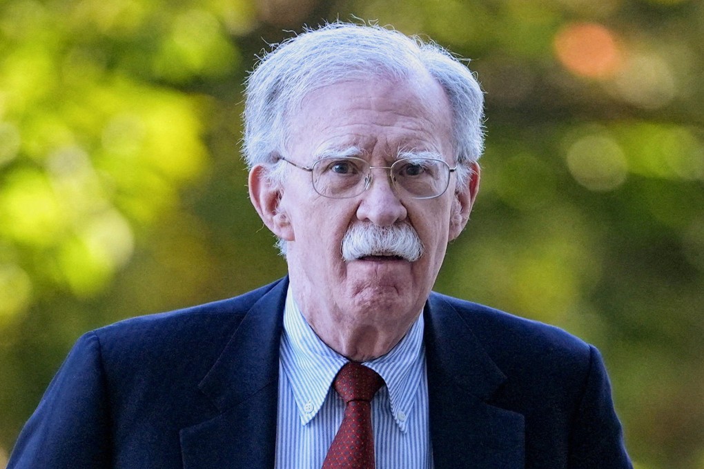Former White House national security adviser John Bolton arrives at the US District Court for the District of Maryland, in Greenbelt in October 2025. Photo: Reuters