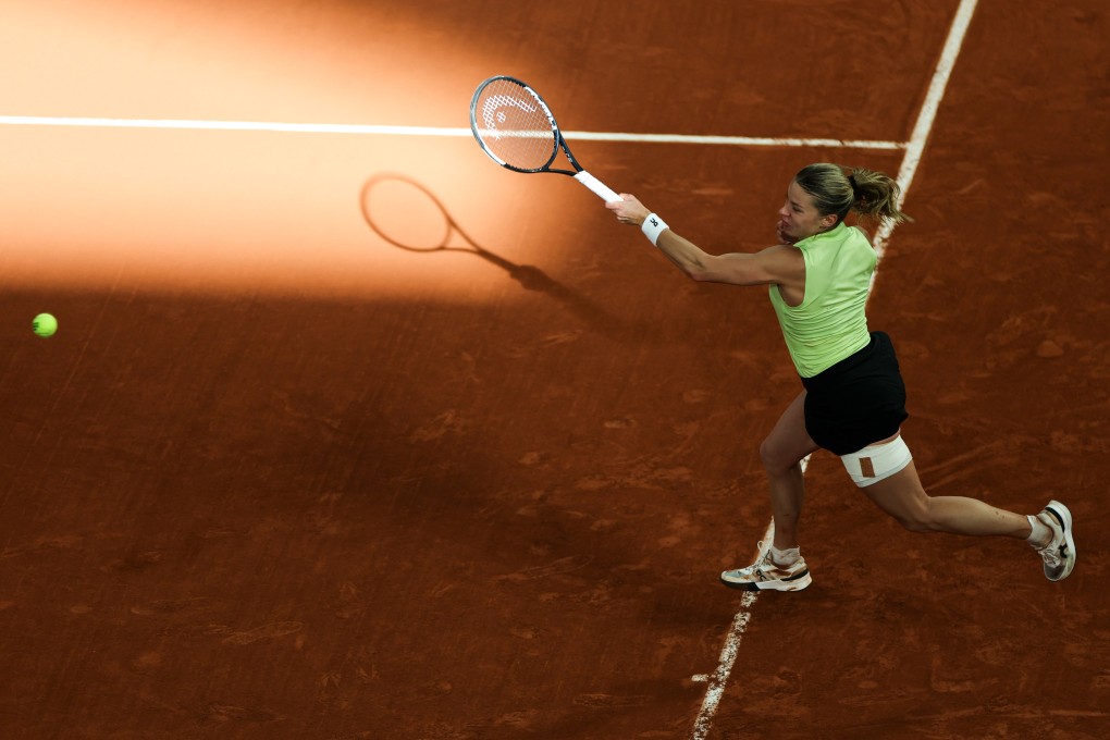 Maja Chwalinska set up a final clash with eighth seed Mirra Andreeva on Saturday in the French Open. Photo: Xinhua