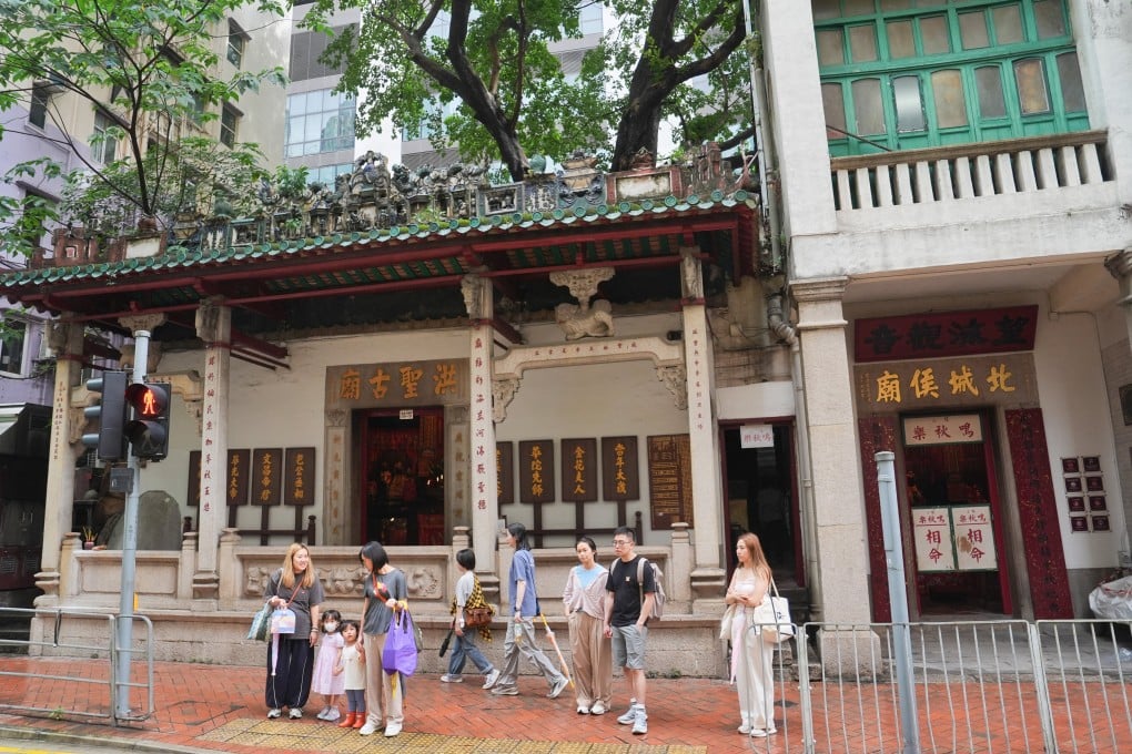 Hung Shing Temple, located on Queen’s Road East, is believed to have been built between 1847 and 1852. Photo: Elson Li