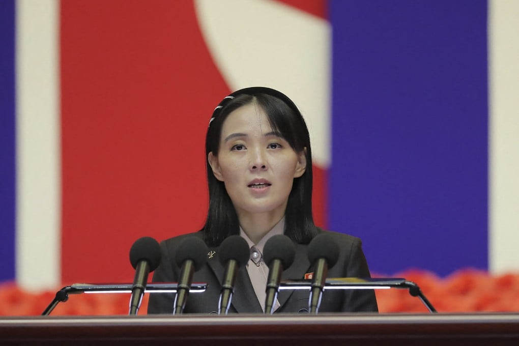 Kim Yo-jong, sister to North Korean leader Kim Jong-un, says the country's status as a nuclear state is a “stark reality”. Photo: AFP