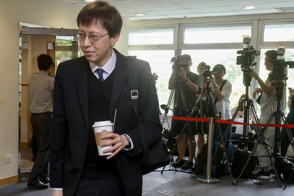 Dr Sit Sou-chi attends the Medical Council hearing on Sunday. Photo: Jonathan Wong