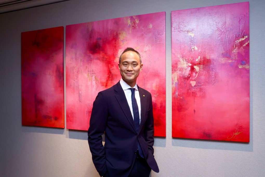 Hongkong Land's Alexander Li, director and head of retail, Hong Kong and Macau, said the number of high-net-worth individuals who spend more than HK$200,000 at Landmark in the first four months of 2026 jumped more than 30 per cent, compared with the same period a year earlier. Photo: Jonathan Wong