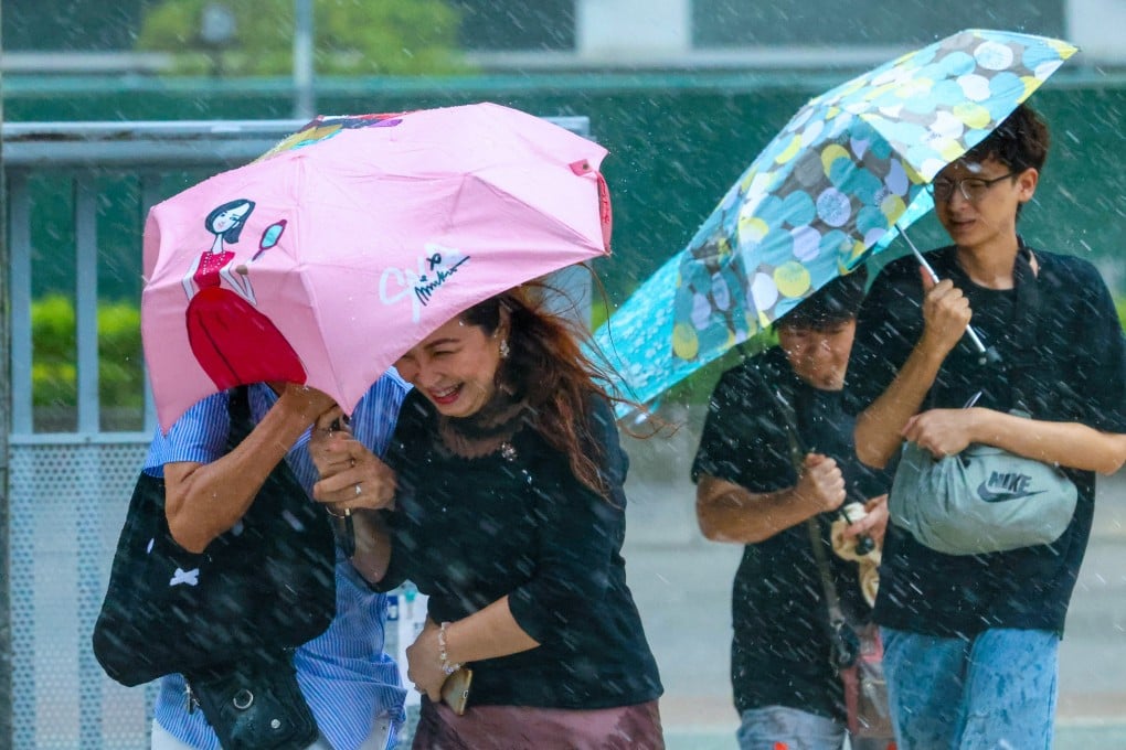 Hong Kong continues to face a rainy weekend. Photo: Dickson Lee