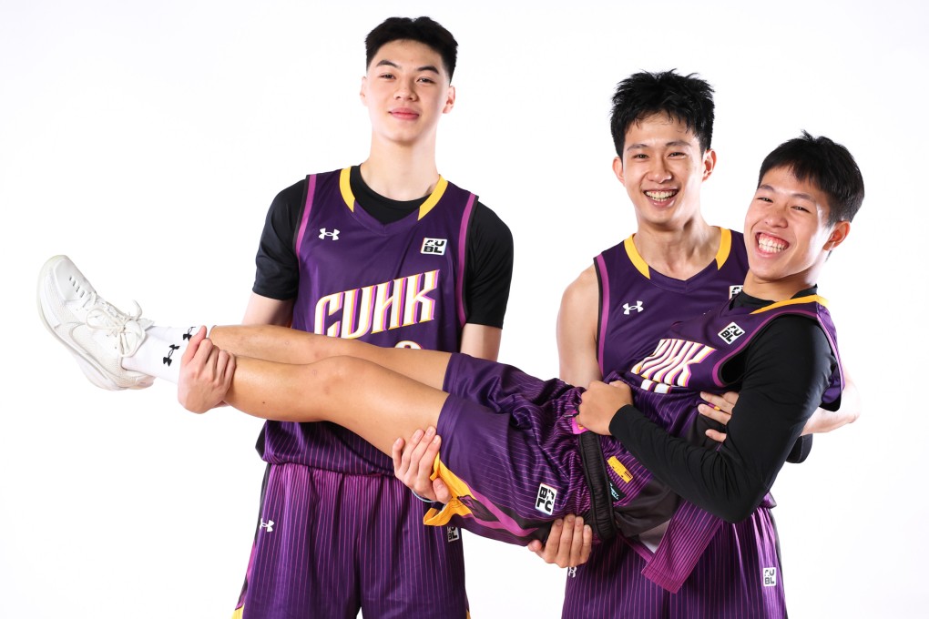 The Chinese University of Hong Kong students (from left) Yip Mau-shing, Luo Haoyuan, and Kevin Choi. Photo: Handout