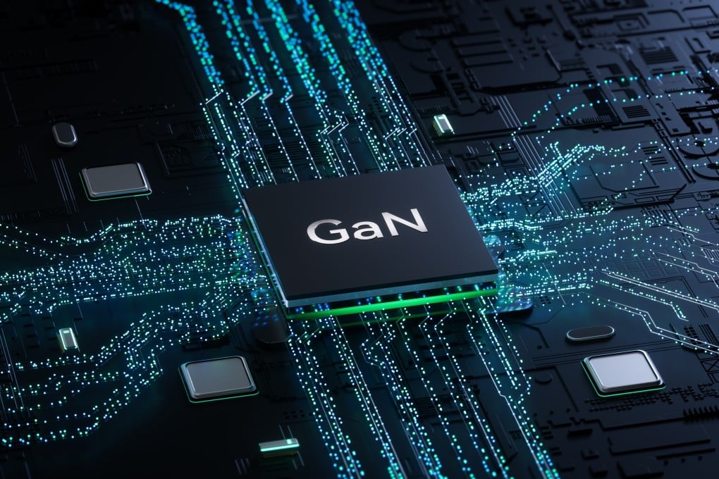 Chips made from gallium nitride (GaN) are smaller and more powerful than silicon-based semiconductors. Photo: Shutterstock
