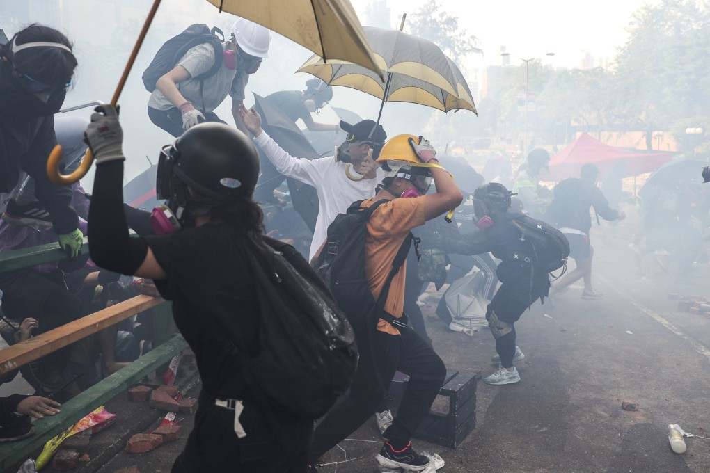 Polytechnic University in Hung Hom was the site of some of the most intense confrontations between protesters and police during the 2019 protests. Photo: Sam Tsang