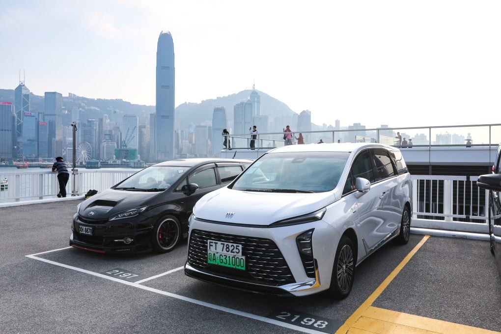 A motorist from Guangdong visits Hong Kong’s Ocean Terminal. Photo: Edmond So