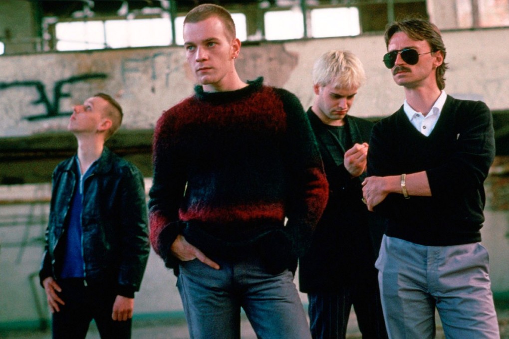 (From left) Ewen Bremner, Ewan McGregor, Jonny Lee Miller and Robert Carlyle in a still from Trainspotting. Danny Boyle’s dark comedy, based on Irvine Welsh’s novel about a group of heroin addicts in Edinburgh, remains one of the most defining films of the 1990s. Photo: Sony Pictures Classics via AP