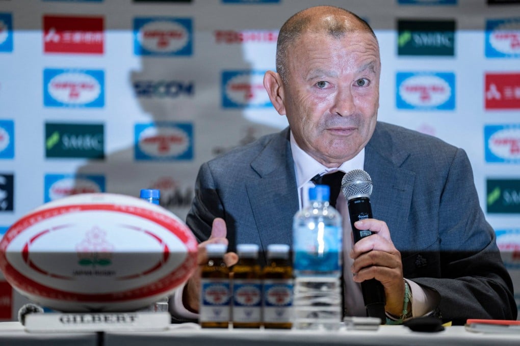 Japan coach Eddie Jones is not allowed to set foot in the stadium for their Nations Championship opener against Italy in Tokyo on July 4. Photo: AFP