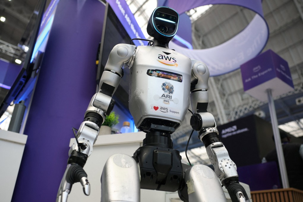 Chinese robotics company Unitree, whose G1 Humanoid Robot was displayed during London Tech Week on Monday, has been added to the Pentagon's updated list of Chinese military-linked companies. Photo: Reuters